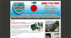 Desktop Screenshot of guttershieldofalabama.com